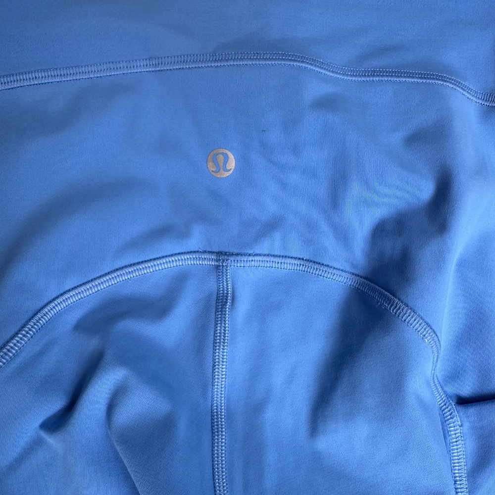 Lululemon Power Thru High Rise leggings - Blue Nile  - 25" - Picture 4 of 5